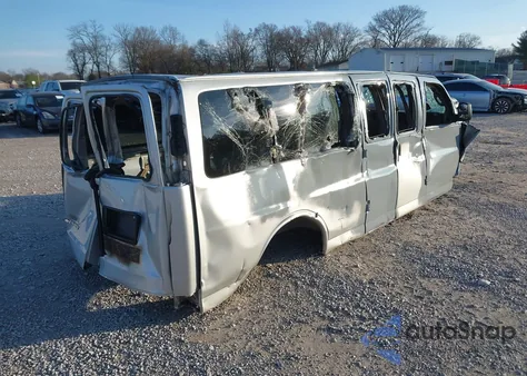 2018 Chevrolet Express 3500 Lt z USA, uszkodzony, nr VIN 1GAZGPFG1J1335403